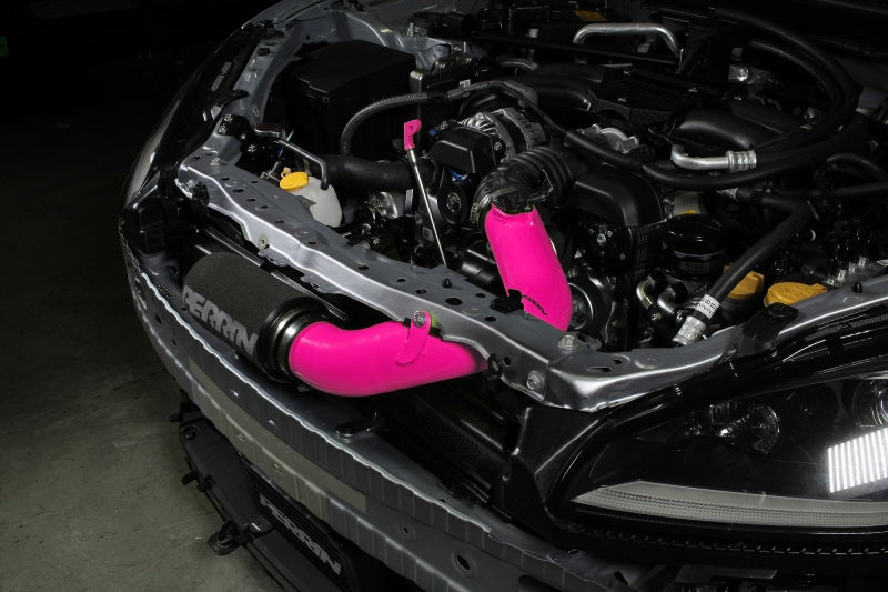 Perrin 22-23 Subaru BRZ/GR86 Cold Air Intake - Hyper Pink Perrin Performance