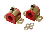 Energy Suspension 00-05 Toyota Celica Red 22mm Front Sway Bar Frame Bushings (Greaseable Frame Bushi