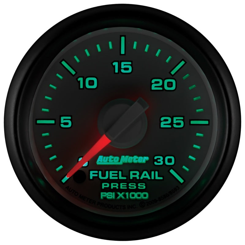 Autometer Factory Match Diesel Fuel  Rail Pressure Gauge 52.4mm 0-30K PSI SE, Cummins 6.7 L, Dodge 8593