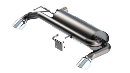 Borla 21-22 Ford Bronco 2.7L V6 4WD Touring Axle Back Exhaust Bright Chrome Tips - eliteracefab.com