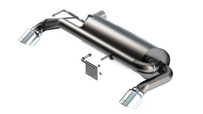 Borla 21-22 Ford Bronco 2.7L V6 4WD Touring Axle Back Exhaust Bright Chrome Tips - eliteracefab.com