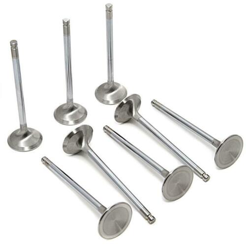 GSC P-D Toyota 3STGE 23-8N Chrome Polished Exhaust Valve - 30mm Head (+1mm) - SET 8 - eliteracefab.com