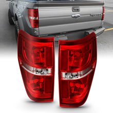 Load image into Gallery viewer, ANZO 2009-2014 Ford F-150 Euro Taillight Red/Clear (W/O Bulb) - eliteracefab.com