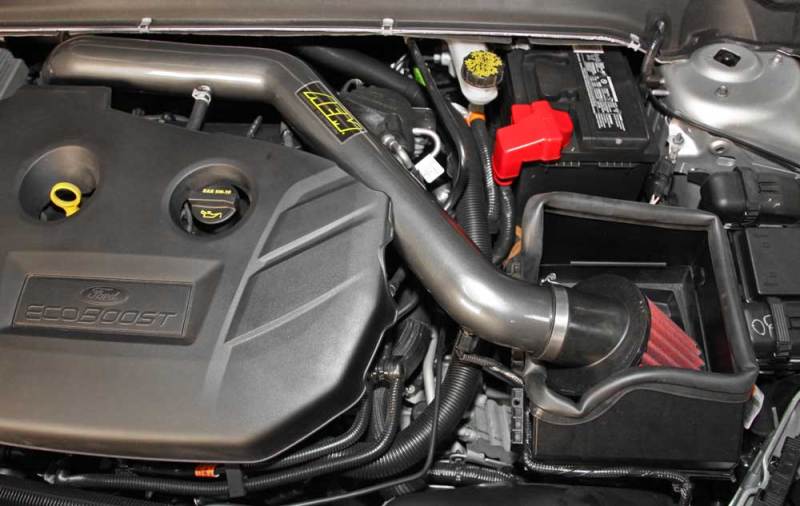 AEM 14-15 Ford Fusion 2.0L L4 Turbo - Cold Air Intake System - Gunmetal Gray - eliteracefab.com