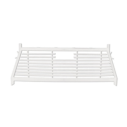 Westin 2008-2017 Ford F-250/350/450/550HD HD Headache Rack - White - eliteracefab.com
