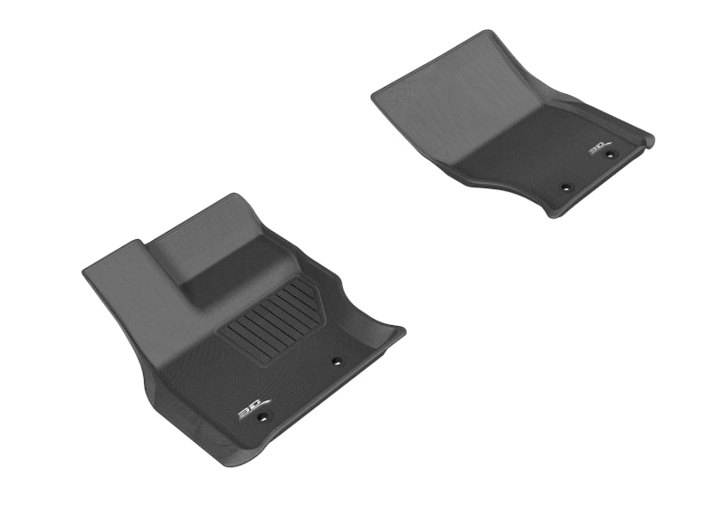3D MAXpider L1LR01011509 2013-2020 Land Rover Range Rover/Range Rover Sport Kagu 1st Row Floormat - Black 3D MAXpider