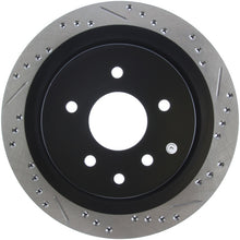 Load image into Gallery viewer, STOPTECH 06-07 350Z / 05-07 G35 / 06-07 G35X SPORTSTOP SLOTTED &amp; DRILLED REAR LEFT ROTOR, 127.42088L - eliteracefab.com