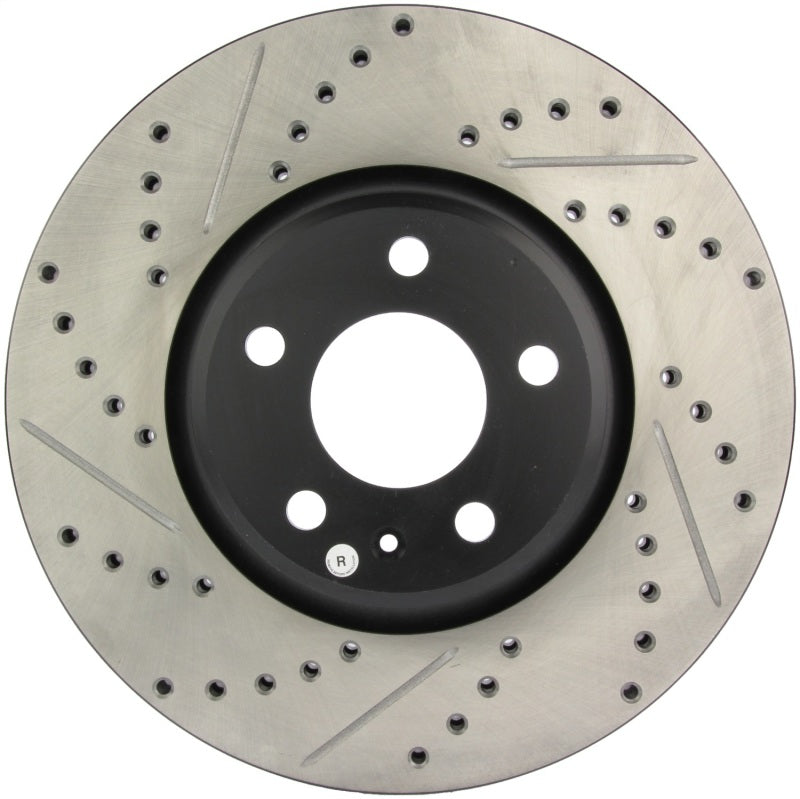 StopTech Slotted & Drilled Sport Brake Rotor - eliteracefab.com