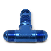 Load image into Gallery viewer, Russell Performance -3 AN Flare Bulkhead Tee Fitting (Blue)