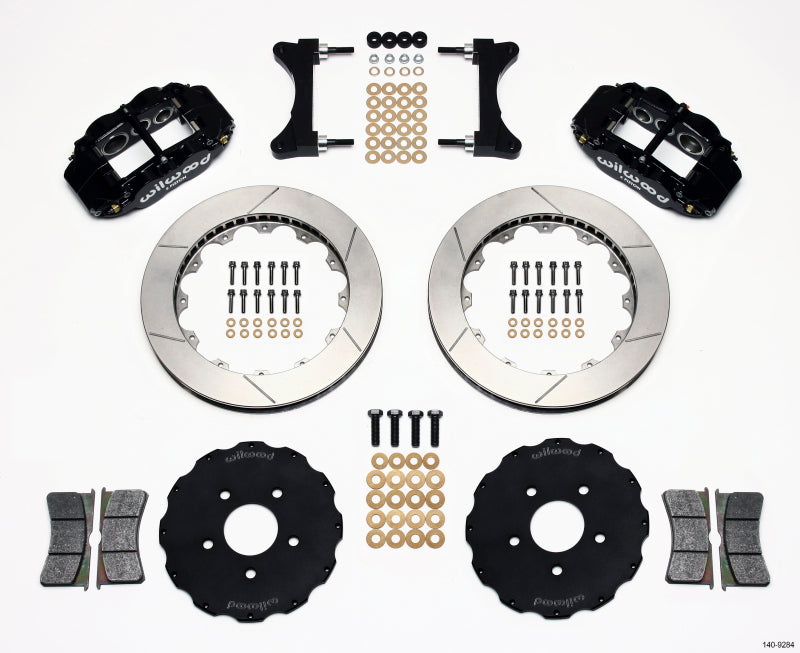 Wilwood Narrow Superlite 6R Front Hat Kit 13.06in Mitsubishi EVO VIII Wilwood