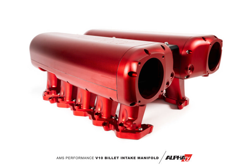 AMS Performance ALP.37.08.0001-1 V10 Audi R8 / Lamborghini Huracan / Performante Billet Intake Manifold - CLR Anodize