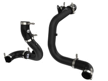 Load image into Gallery viewer, aFe BladeRunner 15-20 VW GTI (MKVII) L4-2.0L (t) Aluminum Hot and Cold Charge Pipe Kit Black - eliteracefab.com