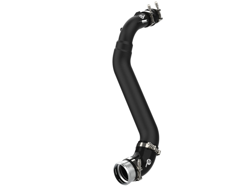 aFe Bladerunner Intercooler Cold Charge Pipe Black 3.5-2.75in 2021+ Ford F-150 V6-2.7L (tt) - eliteracefab.com