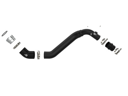 aFe Bladerunner Intercooler Cold Charge Pipe Black 3.5-2.75in 2021+ Ford F-150 V6-2.7L (tt) - eliteracefab.com