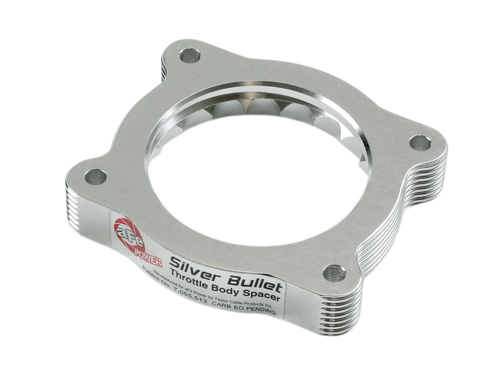 aFe Silver Bullet Throttle Body Spacer 04-12 GM Colorado/Canyon L5 3.5L/3.7L - eliteracefab.com