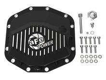 Load image into Gallery viewer, aFe POWER 21-22 Ram 1500 TRX Hemi V8 6.2L (sc) PRO Series Rear Differential Cover Black w/ Machined - eliteracefab.com