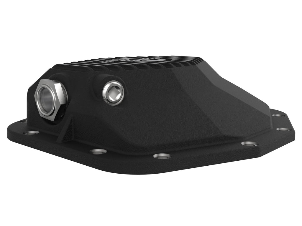 aFe POWER 21-22 Ram 1500 TRX Hemi V8 6.2L (sc) PRO Series Rear Differential Cover Black w/ Machined - eliteracefab.com