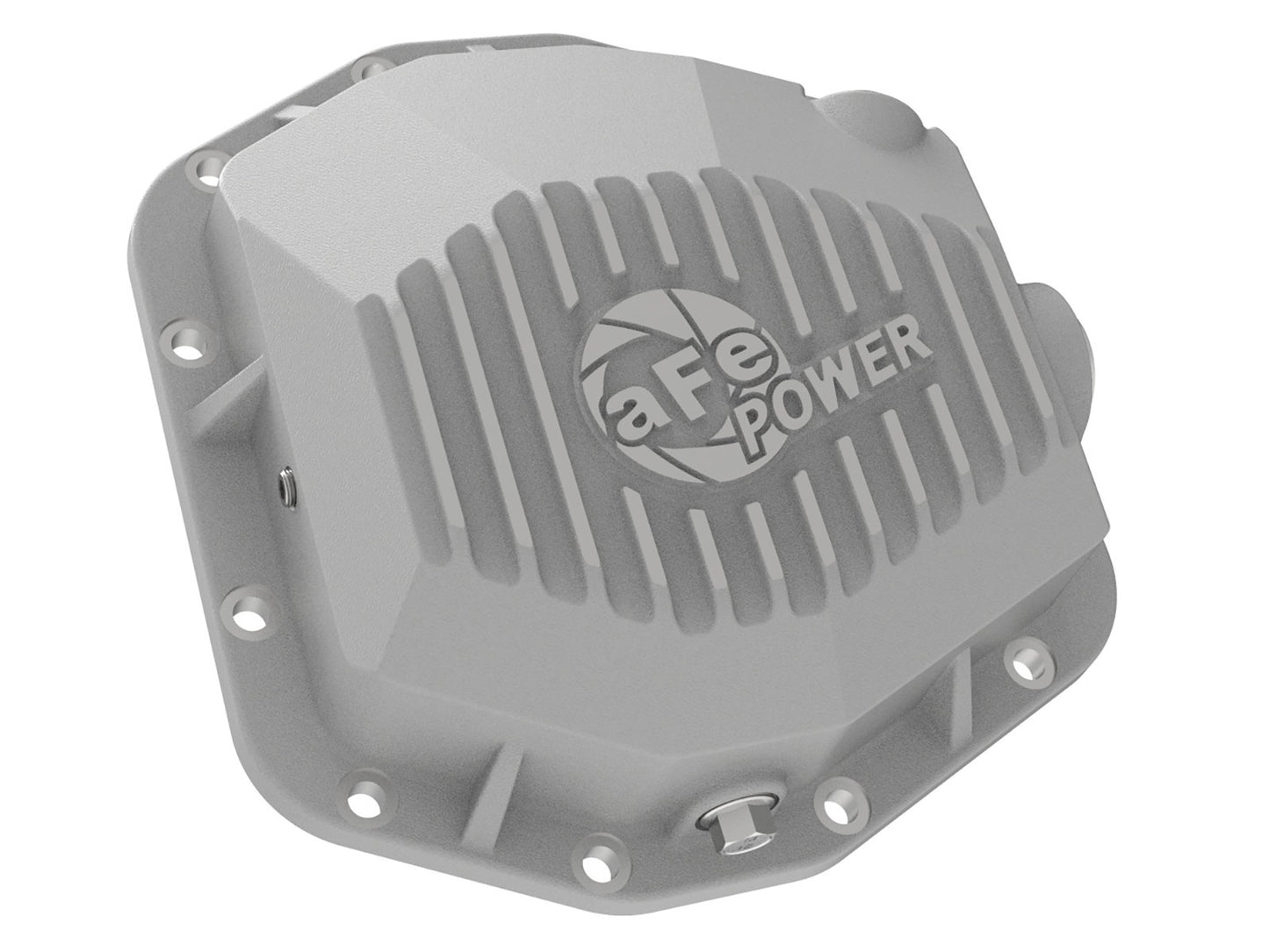 aFe POWER 2021 Ford Bronco w/ Dana M220 Differential Cover Raw Street Series w/ Machined Fins - eliteracefab.com