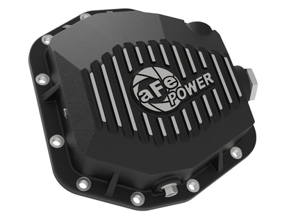 aFe POWER 2021 Ford Bronco w/ Dana M220 Differential Cover Black Street Series w/ Machined Fins - eliteracefab.com