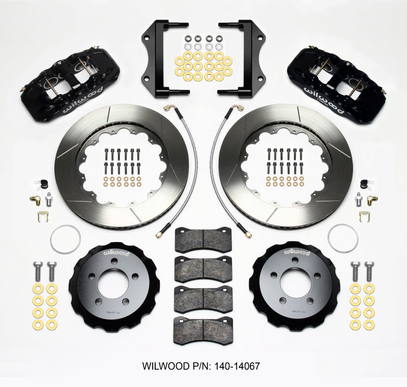 Wilwood AERO6 Front Hat Kit 14.25 2014-Up Challenger w/Lines Wilwood