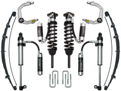 ICON 05-15 Toyota Tacoma 0-3.5in/16-17 Toyota Tacoma 0-2.75in Stage 9 Suspension System w/Billet Uca - eliteracefab.com