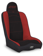 Load image into Gallery viewer, PRP Daily Driver High Back Suspension Seat (Two Neck Slots) - Black/Red