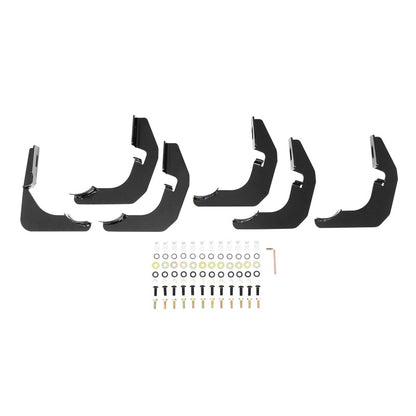 Westin 2007-2018 Toyota Tundra Double Cab PRO TRAXX 4 Oval Nerf Step Bars - Black - eliteracefab.com