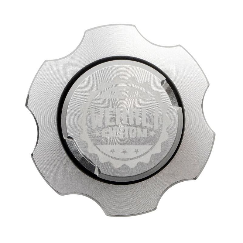 Wehrli 2001+ GM Duramax LB7/LLY/LBZ/LMM/LML/L5P Billet Oil Fill Cap - Clear Anodized - eliteracefab.com