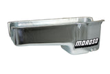 Moroso Pre-80 Chevrolet Small Block (w/Driver Side Dipstick) Wet Sump 5qt 7.5in Steel Oil Pan