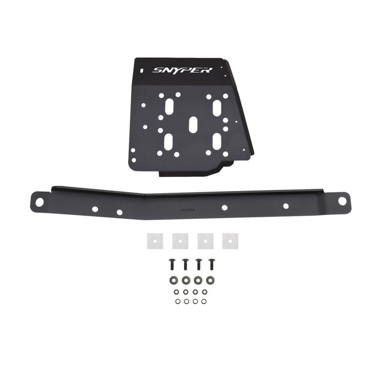 Westin/Snyper 07-17 Jeep Wrangler Transfer Case Skid Plate - Textured Black Westin