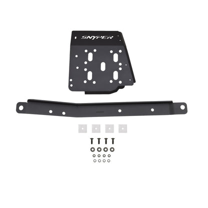 Westin/Snyper 07-17 Jeep Wrangler Transfer Case Skid Plate - Textured Black Westin