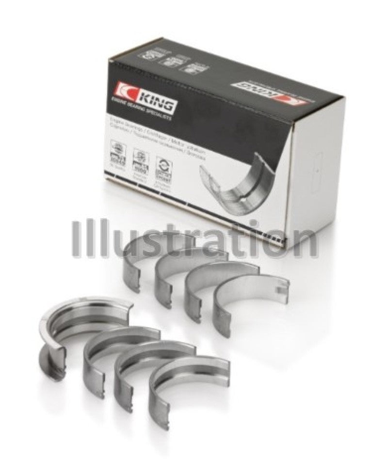 King 97-07 Ford 2.5L/2.9L/3.0L (Size STD) Main Bearing Set King Engine Bearings