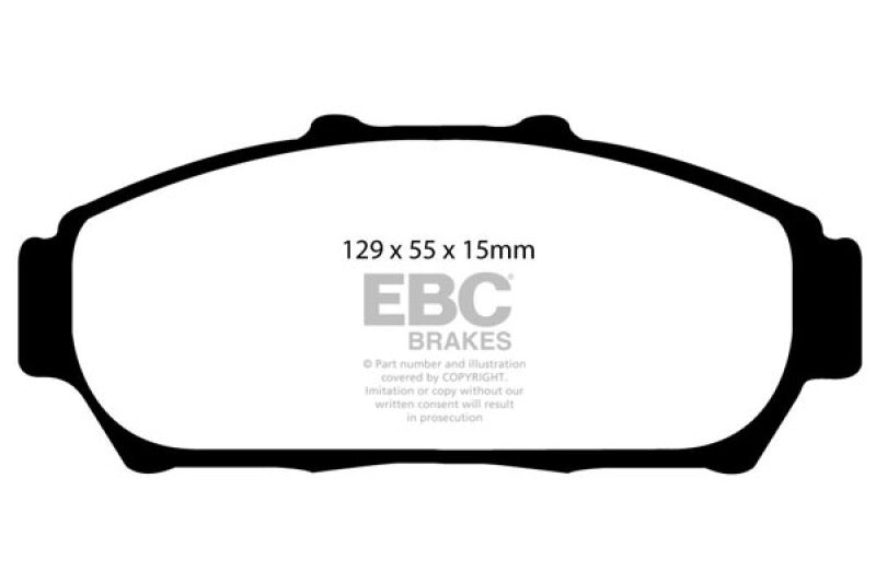 EBC 94-01 Acura Integra 1.8 Greenstuff Front Brake Pads - eliteracefab.com