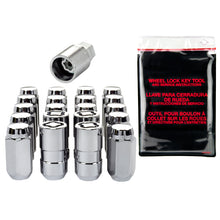 Load image into Gallery viewer, McGard 5 Lug Hex Install Kit w/Locks (Cone Seat Nut) M14X1.5 / 22mm Hex / 1.635in. Length - Chrome - eliteracefab.com