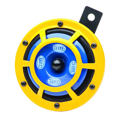 Hella Sharptone Horn Kit 12V 415/350Hz Yellow (3BB922000731 = H31000001) (Min Qty 360) - eliteracefab.com