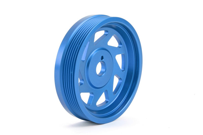 Perrin 15-18 Subaru WRX / 13-20 BRZ / 14-18 Forester XT FA/FBCrank Pulley - Blue - eliteracefab.com