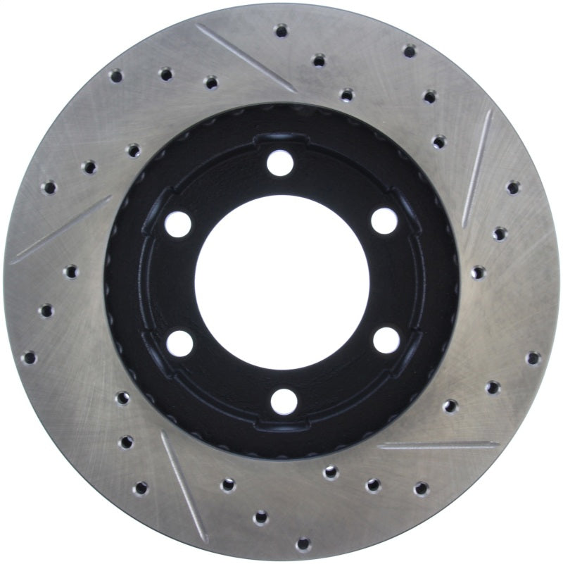StopTech Slotted & Drilled Sport Brake Rotor Stoptech
