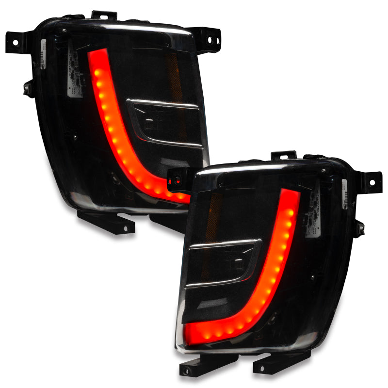 ORACLE Lighting 16-21 Tesla Model X Dynamic ColorSHIFT Headlight & Fog Light DRL Upgrade Kit - eliteracefab.com