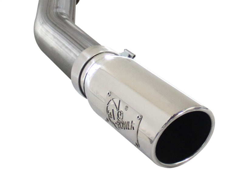 aFe MACHForce XP Exhausts Cat-Back SS 409 EXH Polished CB Ford F-150 11-12 V6-3.5L (tt) aFe