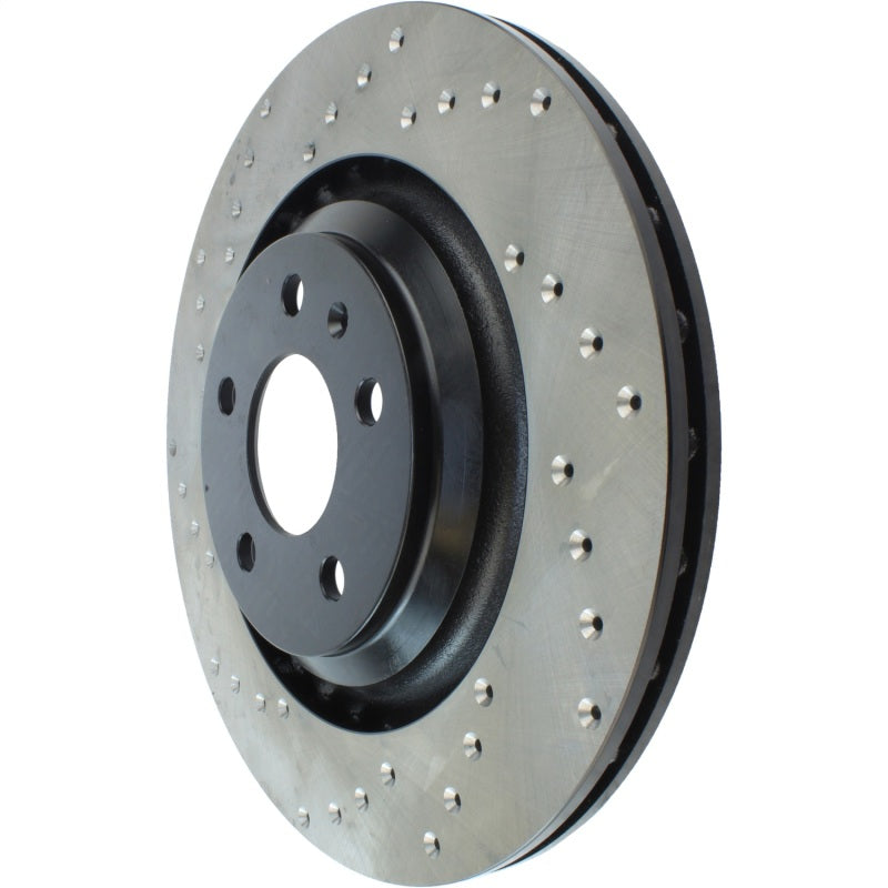 StopTech 07-10 Audi S6 Drilled Right Rear CRYO Rotor Stoptech