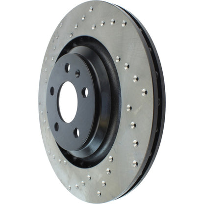 StopTech 07-10 Audi S6 Drilled Right Rear CRYO Rotor Stoptech