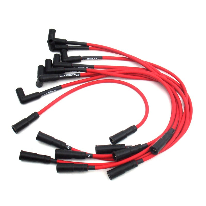 JBA 96-99 GM 5.0L/5.7L Truck Ignition Wires - Red JBA