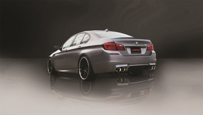 Corsa 12-13 BMW M5 F10 Polished Sport Axle-Back Exhaust CORSA Performance