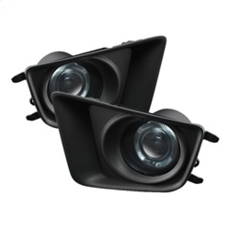 Spyder Toyota Tacoma 2012-2015 Halo Projector Fog Lights w/Switch Smoke FL-P-TTA2012-HL-SM - eliteracefab.com