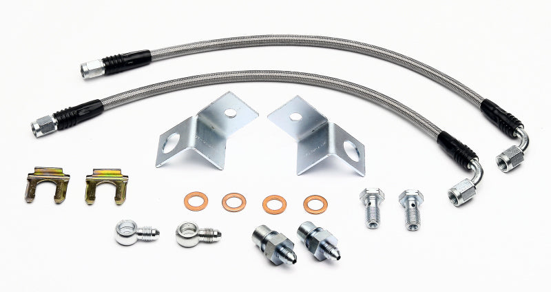 Wilwood Flexline Kit Rear 2005-08 Ford Mustang w/ Combination Parking Brake Caliper Wilwood