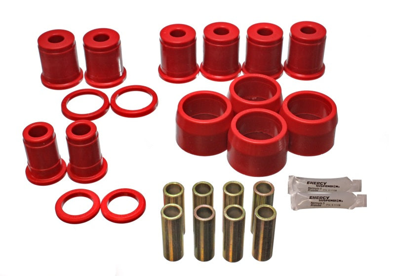 Energy Suspension Rear Cntrl Arm W/Thrust Washrs - Red - eliteracefab.com