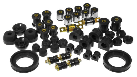 Prothane Total Vehicle Suspension Bushing Kit for 1994–1997 Honda Accord w/ All C-Arm Bushings, Black – 8-2014-BL