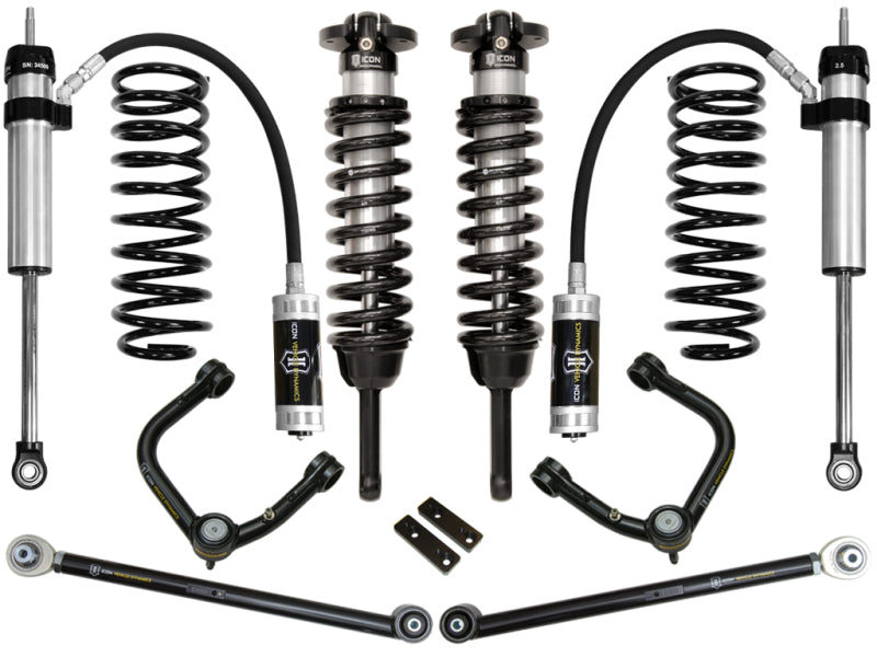 ICON 03-09 Toyota 4Runner/FJ 0-3.5in Stage 4 Suspension System w/Tubular Uca - eliteracefab.com