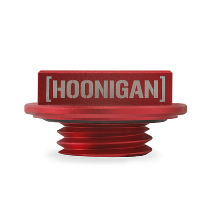 Mishimoto Mazda Hoonigan Oil Filler Cap - Red - eliteracefab.com