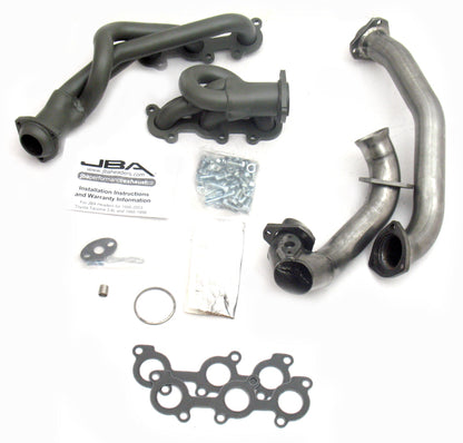 JBA 01-04 Toyota 3.4L V6 w/o EGR 1-1/2in Primary Ti Ctd Cat4Ward Header JBA